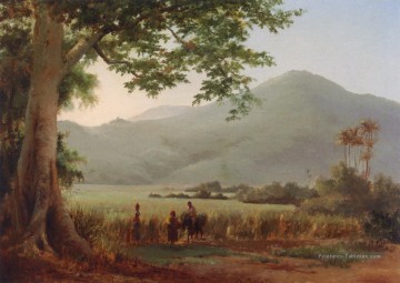 Paysage d’Antilien St Thomas Camille Pissarro Peinture à l'huile